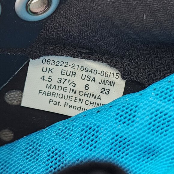 Arc’Teryx Acrux FL GTX Approach Ortholite Blue Women’s Size 6 Vibram Soul Hiking - Picture 13 of 14